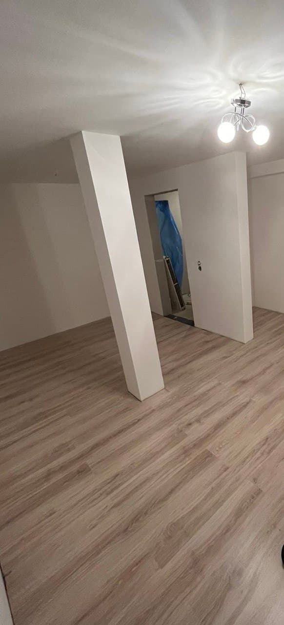 Nach der Renovierung - Spachtelarbeiten